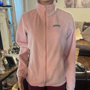 Columbia Women's Light Pink Fleece Jacket